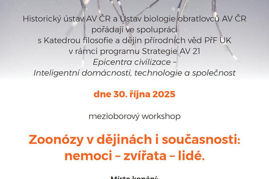 Zoonózy v dějinách i současnosti: nemoci – zvířata – lidé